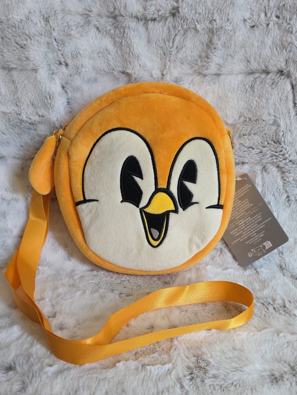 Disney Parks Chuuby Bird Crossbody Plush Bag